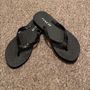 COACH flip flops